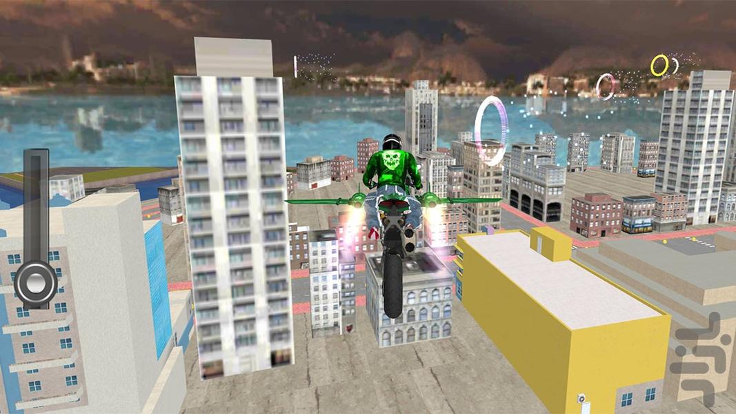 بازی موتور پرنده | بازی موتور جدید - Gameplay image of android game