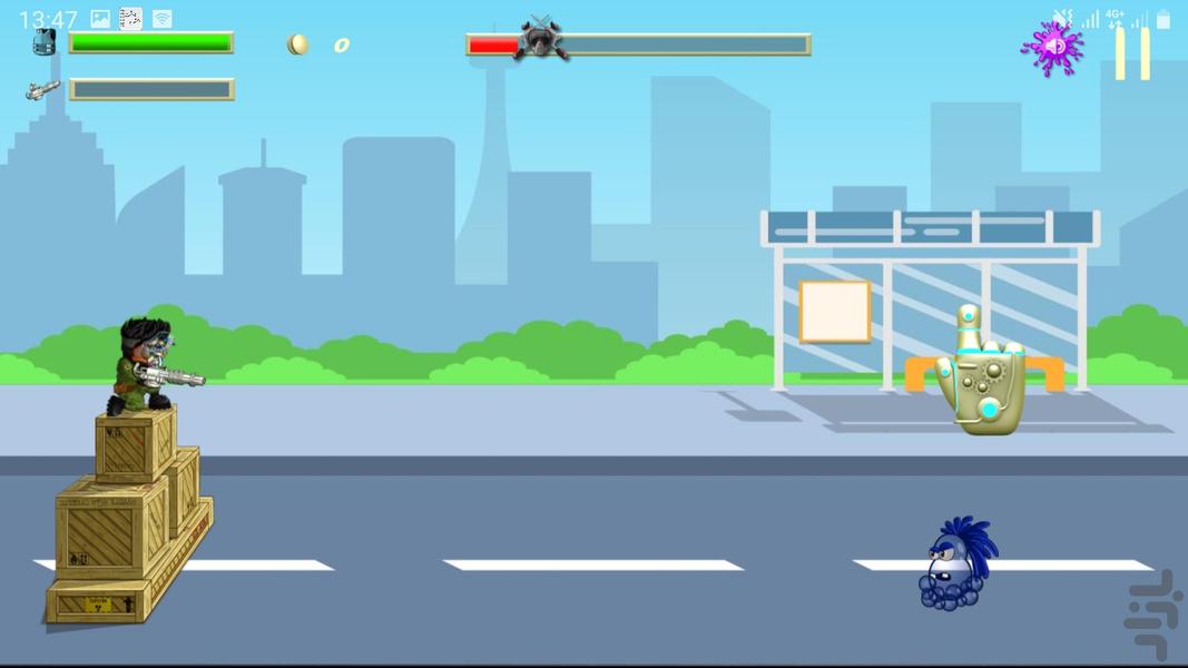 بازی پینتبال - Gameplay image of android game