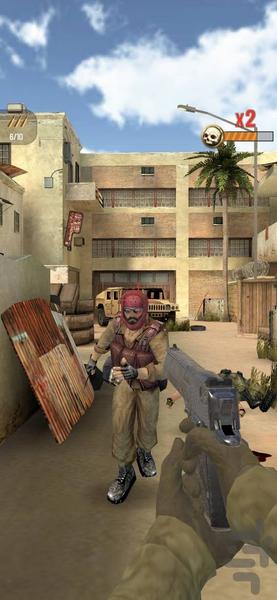 بازی تفنگی جنگی - Gameplay image of android game