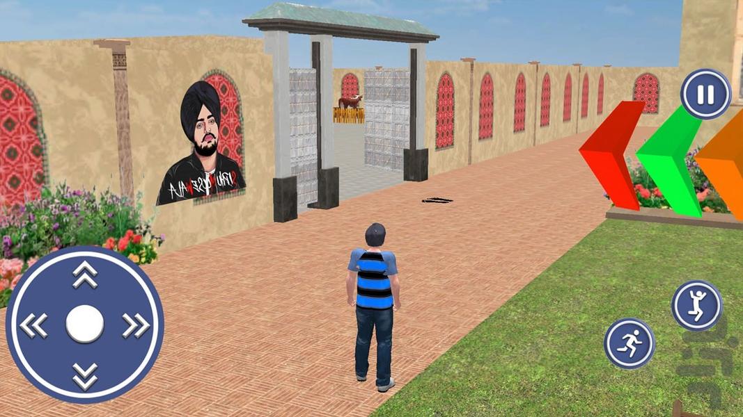 بازی تراکتور - Gameplay image of android game