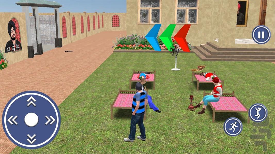 بازی تراکتور - Gameplay image of android game