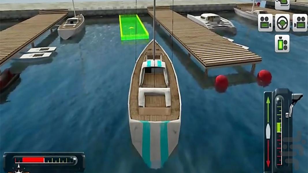 قایق بازی جدید - Gameplay image of android game