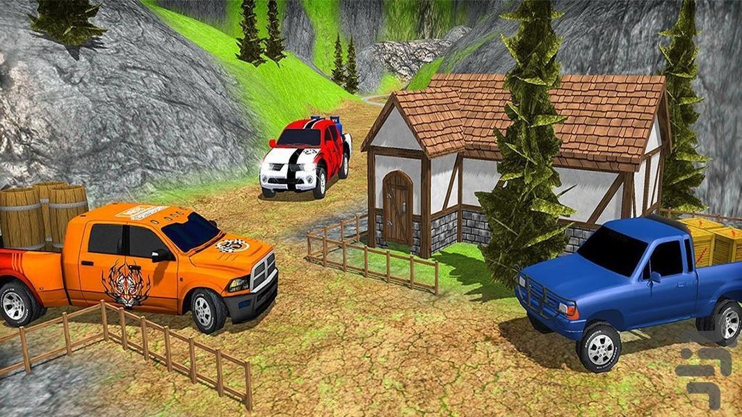 بازی رانندگی با تویوتا - Gameplay image of android game