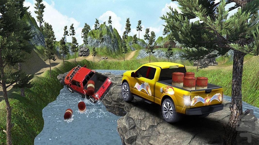 بازی رانندگی با تویوتا - Gameplay image of android game