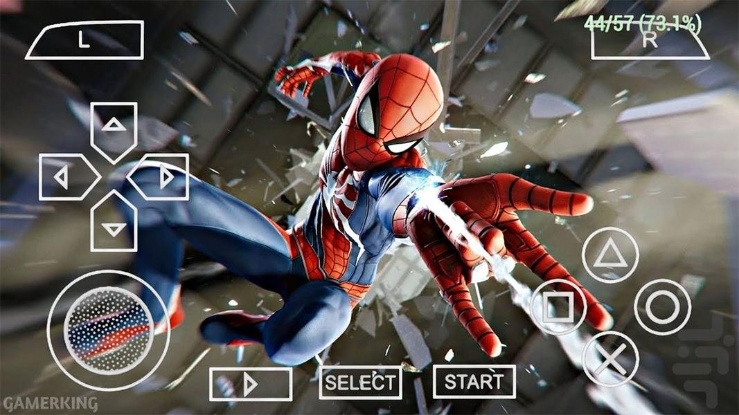 بازی مرد عنکبوتی | گنگستر شهر - Gameplay image of android game