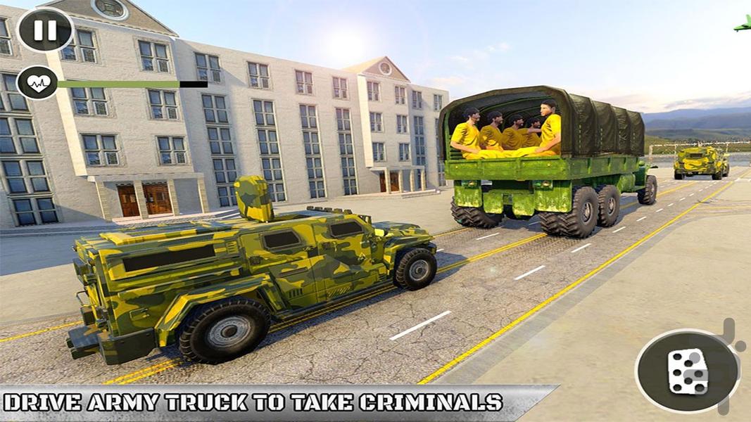 پلیس بازی جدید | حمل و نقل زندانیان - Gameplay image of android game
