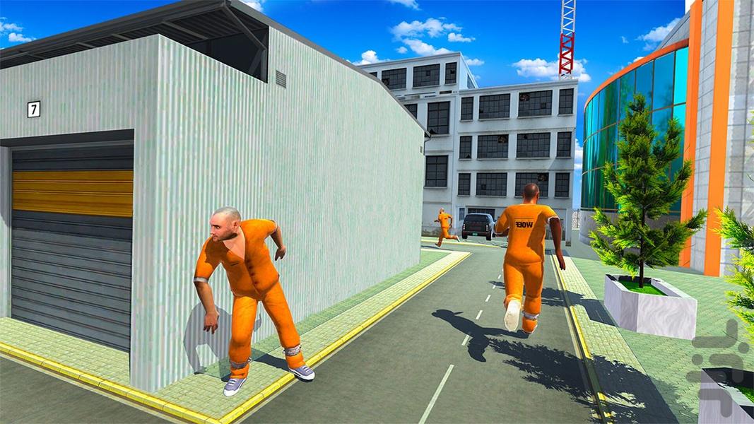بازی فرار از زندان | سگ پلیس - Gameplay image of android game
