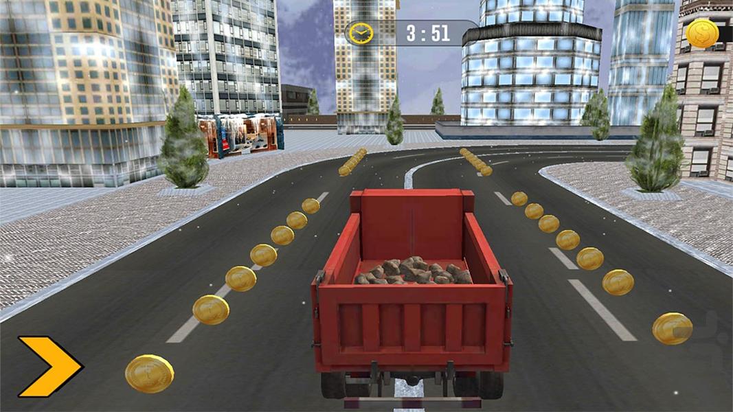 بازی کامیون سنگین | ساختمان سازی - Gameplay image of android game