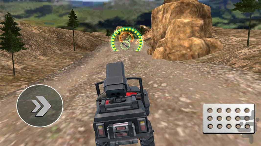 حمل ماشین جنگی | بازی پرتاب موشک - عکس بازی موبایلی اندروید