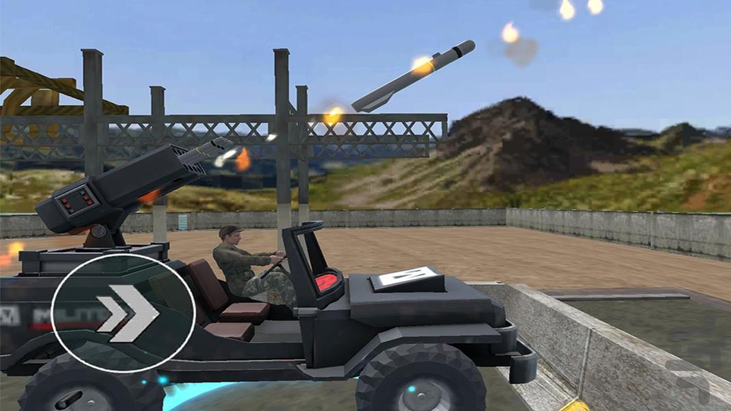 حمل ماشین جنگی | بازی پرتاب موشک - عکس بازی موبایلی اندروید