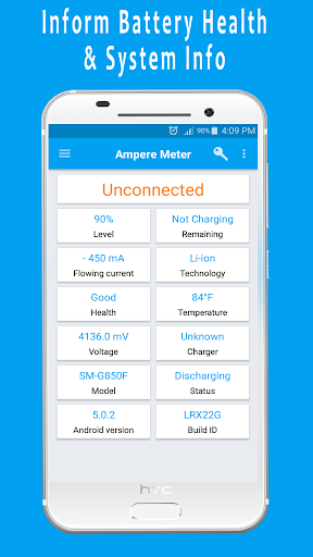 Ampere Meter - عکس برنامه موبایلی اندروید