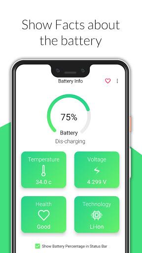 Battery Info - Image screenshot of android app