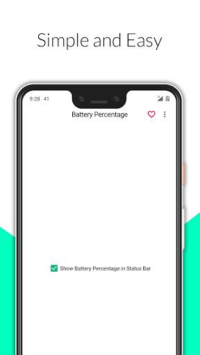 Battery Percentage - عکس برنامه موبایلی اندروید