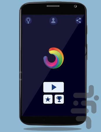 بازی رنگ ها - عکس بازی موبایلی اندروید