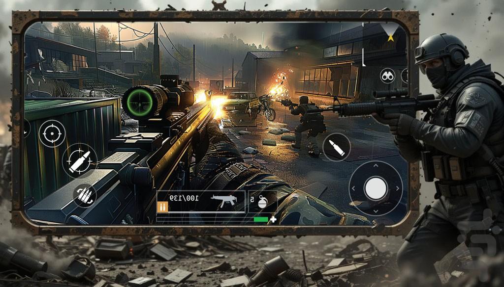 بازی تیراندازی | عملیات ویژه - Gameplay image of android game
