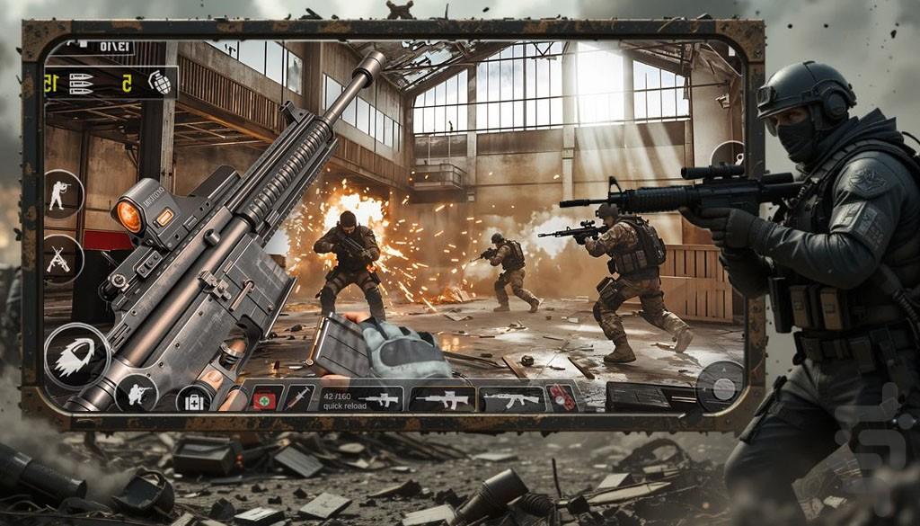 بازی تیراندازی | عملیات ویژه - Gameplay image of android game