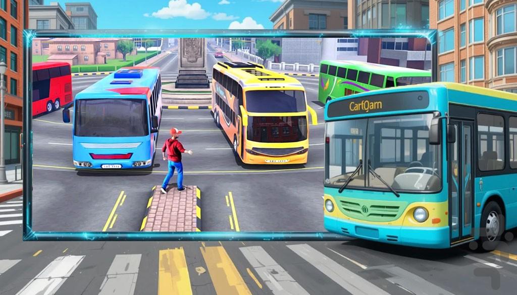بازی اتوبوس سواری - Gameplay image of android game