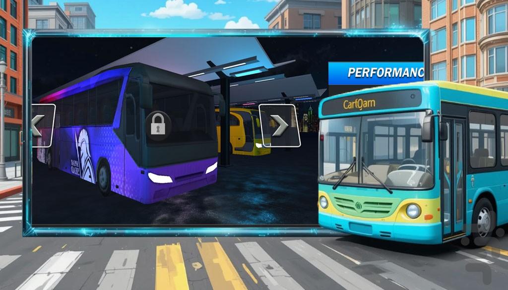 بازی اتوبوس سواری - Gameplay image of android game