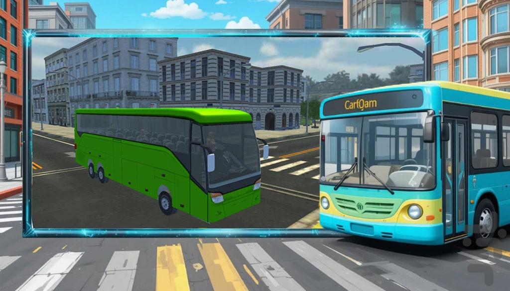 بازی اتوبوس سواری - Gameplay image of android game