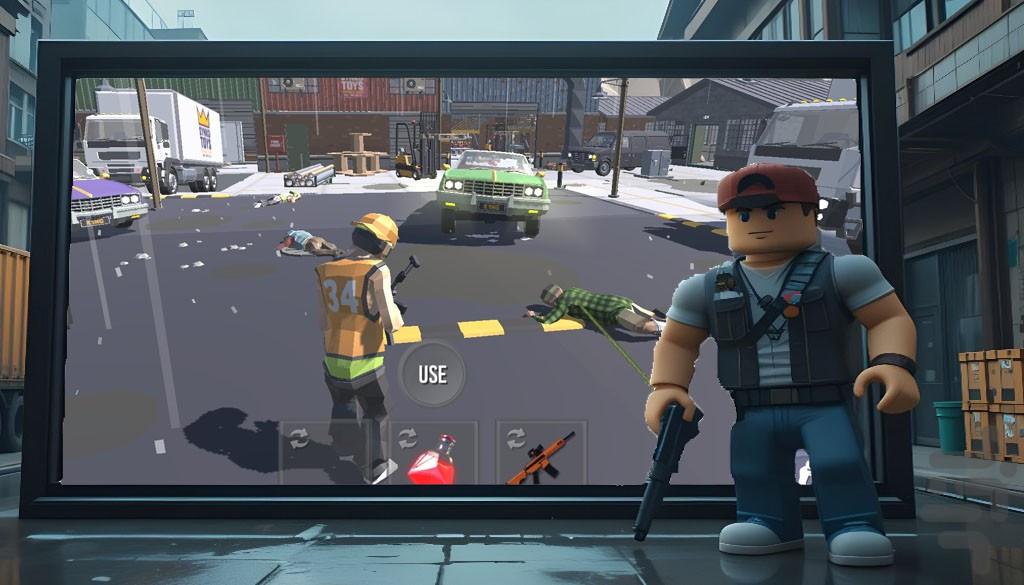 بازی تفنگی | گنگستر شهر - Gameplay image of android game