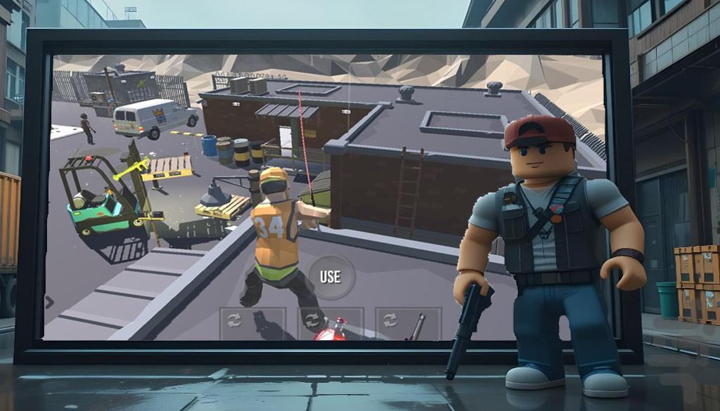 بازی تفنگی | گنگستر شهر - Gameplay image of android game