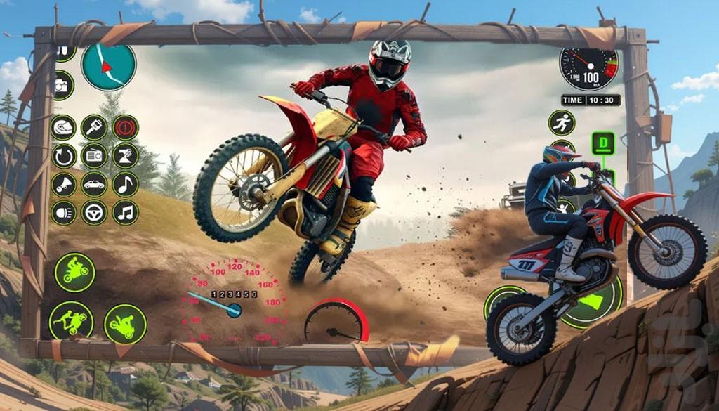 بازی موتور | رانندگی در رمپ - Gameplay image of android game