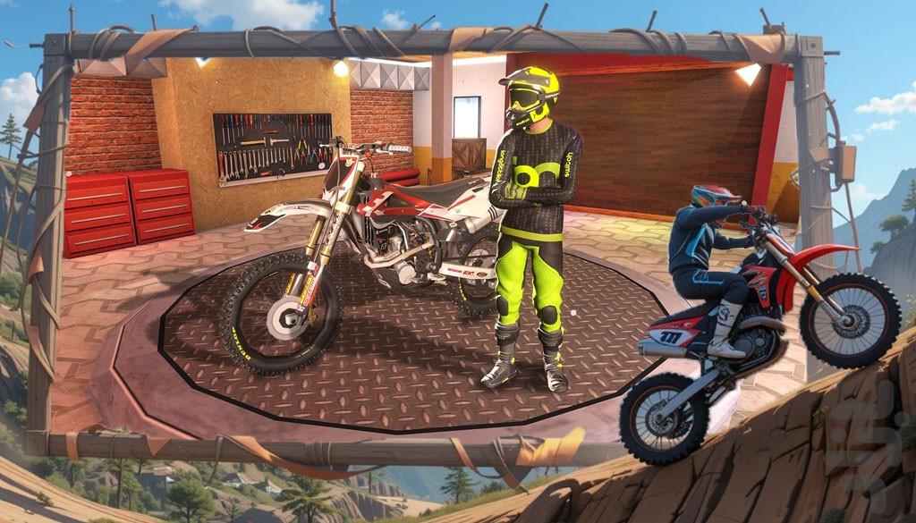 بازی موتور | رانندگی در رمپ - Gameplay image of android game