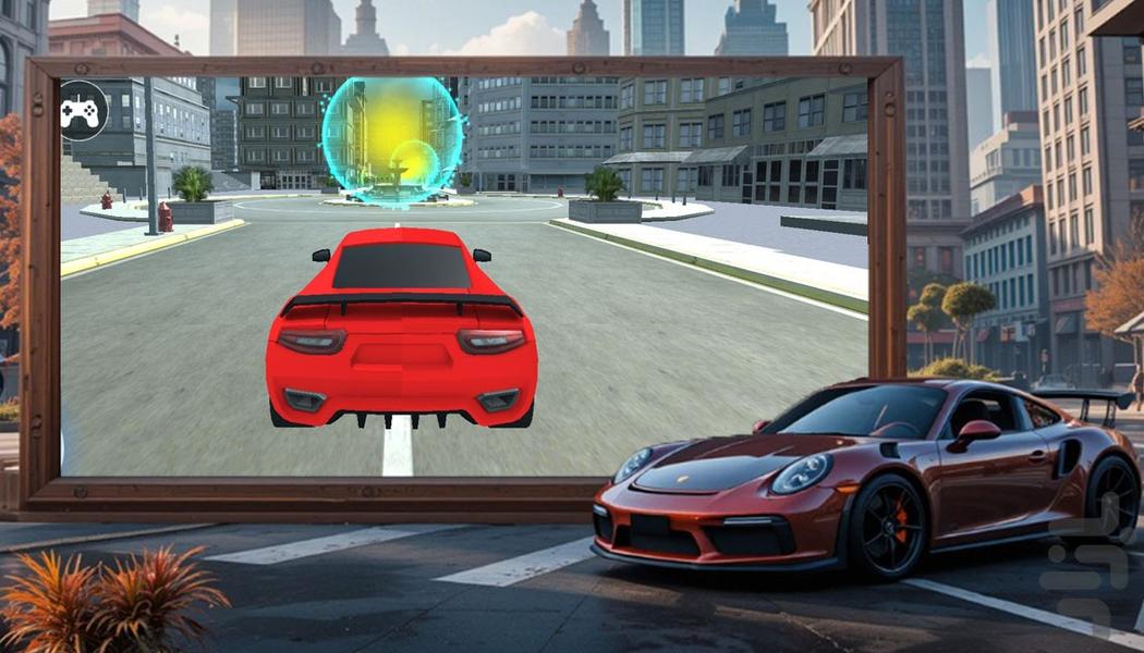 بازی ماشین مسابقه | مدرسه رانندگی - Gameplay image of android game