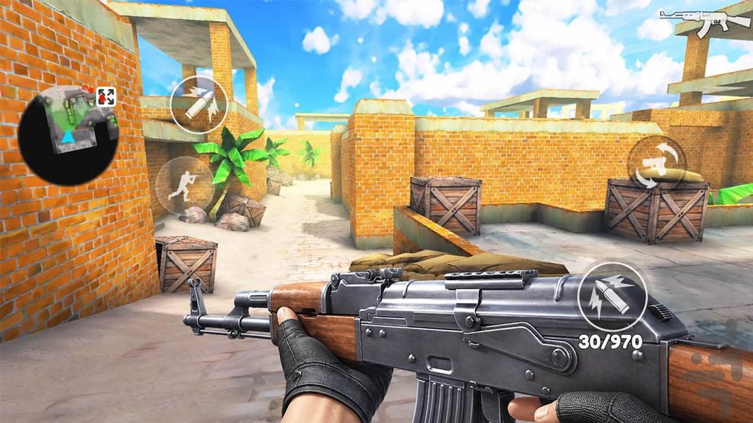 بازی تفنگی ماموریت نهایی - Gameplay image of android game