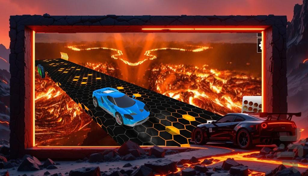 بازی ماشین مسابقه ای  | رانندگی در ج - Gameplay image of android game