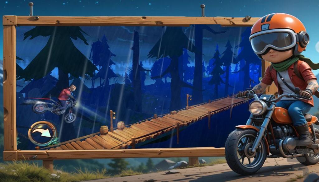 بازی موتور کراس | افرود - Gameplay image of android game