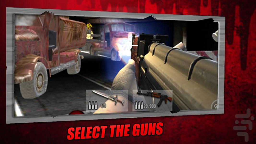 بازی زامبی | تیراندازی - Gameplay image of android game
