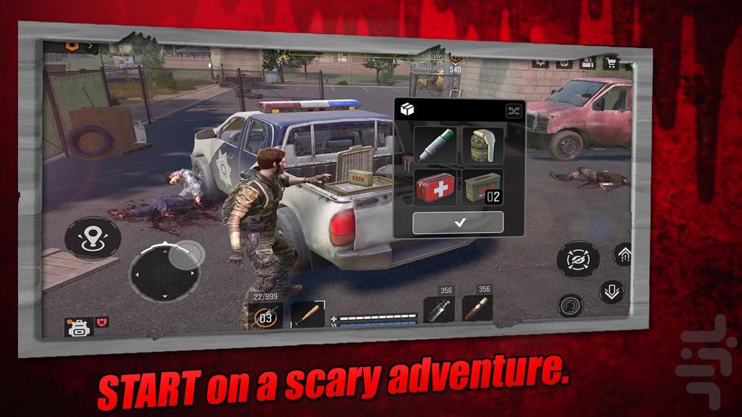 بازی زامبی | تیراندازی - Gameplay image of android game