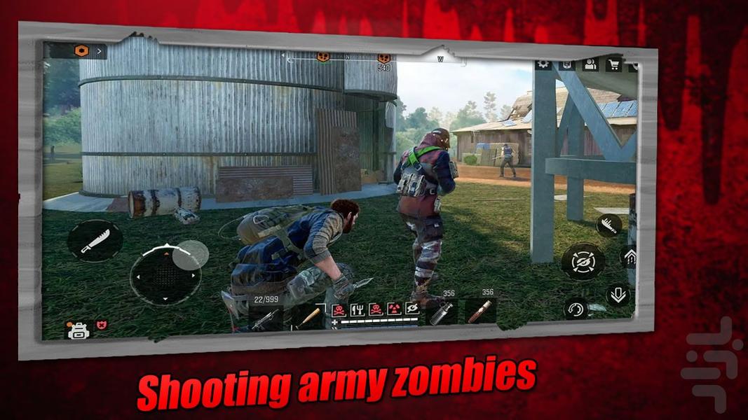 بازی زامبی | تیراندازی - Gameplay image of android game