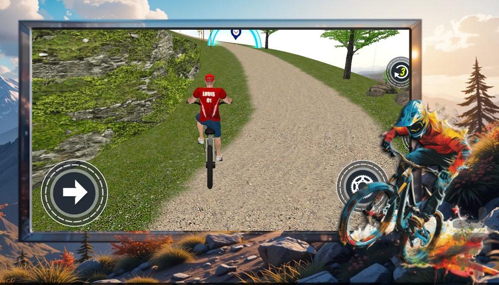 بازی دوچرخه سواری | لیگ قهرمانان - Gameplay image of android game