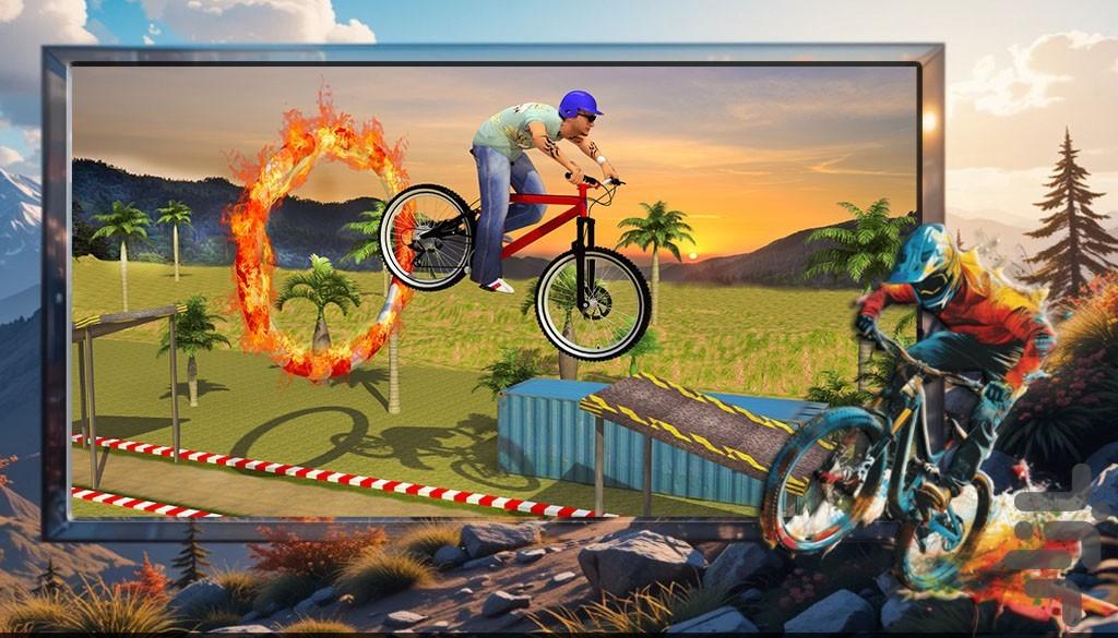 بازی دوچرخه سواری | لیگ قهرمانان - Gameplay image of android game