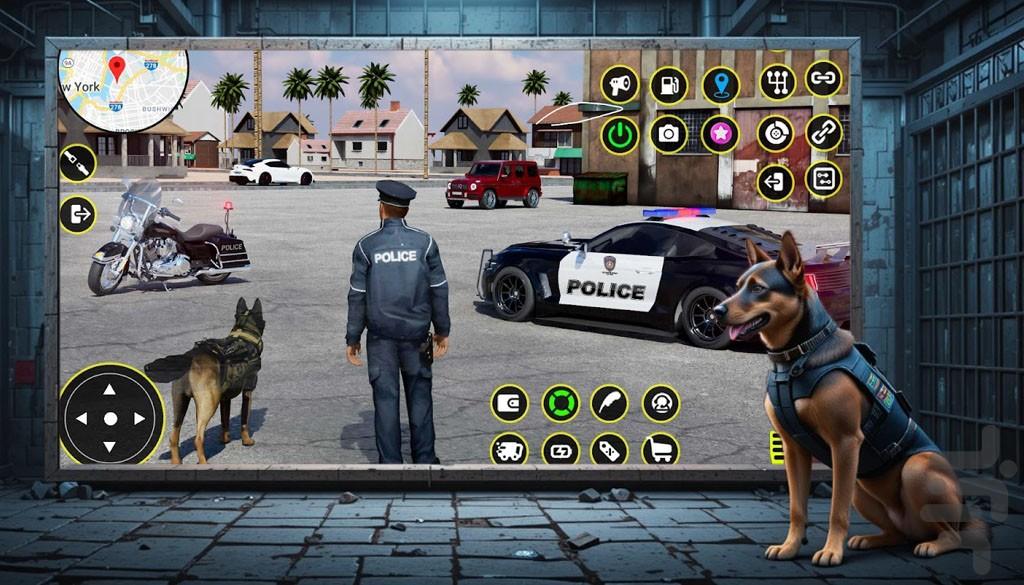 پلیس بازی | سگ نگهبان - Gameplay image of android game