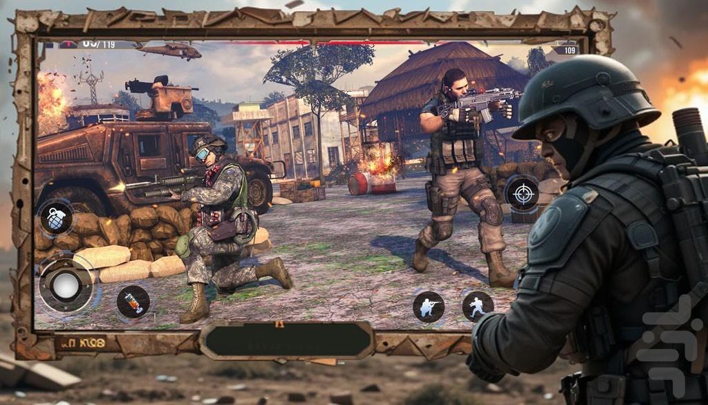 بازی جنگی | عملیات الفا - Gameplay image of android game
