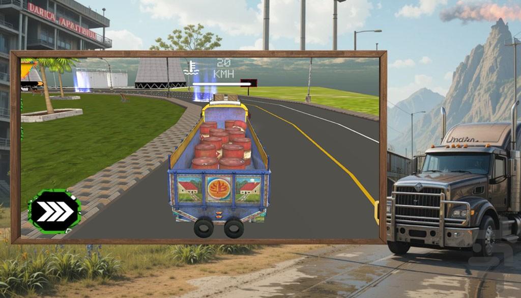 بازی کامبون هندی - Gameplay image of android game