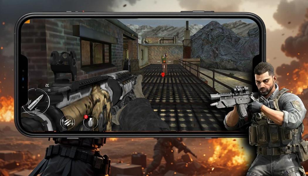 بازی اکشن | جنگ جهانی - Gameplay image of android game