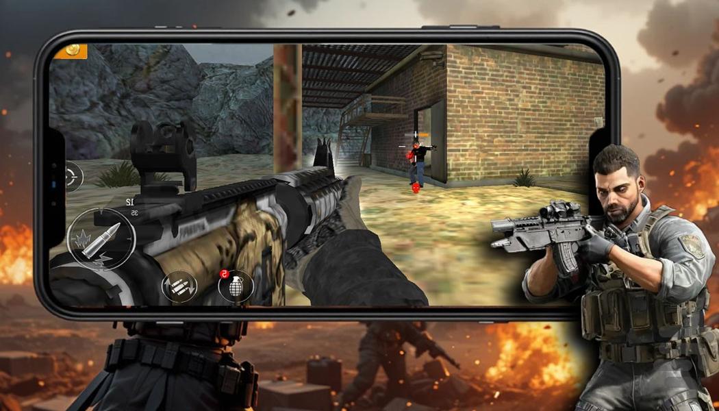 بازی اکشن | جنگ جهانی - Gameplay image of android game