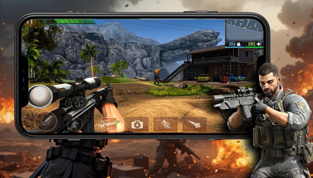 بازی اکشن | جنگ جهانی - Gameplay image of android game