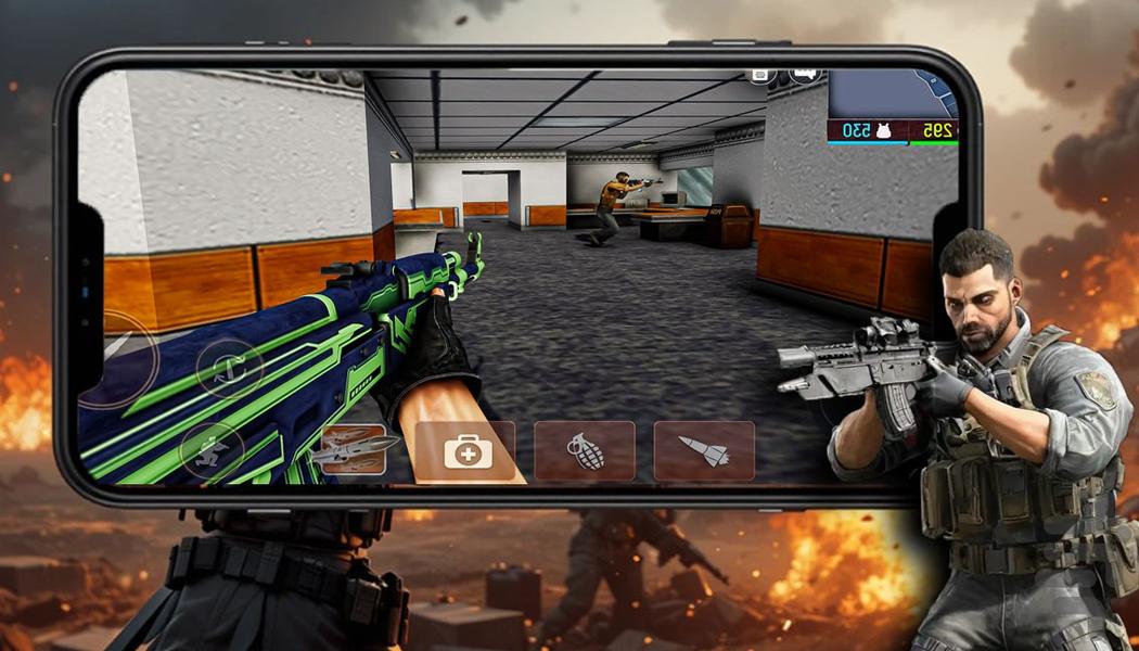 بازی اکشن | جنگ جهانی - Gameplay image of android game