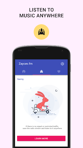 Zaycev.fm Listen online radio - Image screenshot of android app