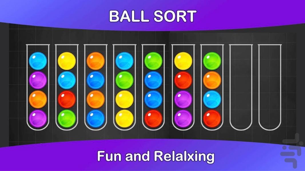 Ball Sort - Color Puzzle 2023 - Gameplay image of android game