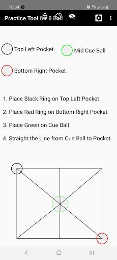Practice Tool for 8 Ball - Image screenshot of android app