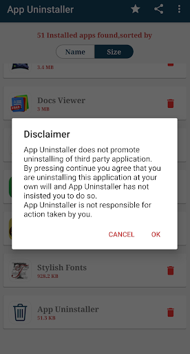 App Uninstaller (Delete/Remove/Manage Apps) - Image screenshot of android app