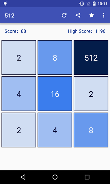 ۵۱۲ - Number Game - عکس بازی موبایلی اندروید