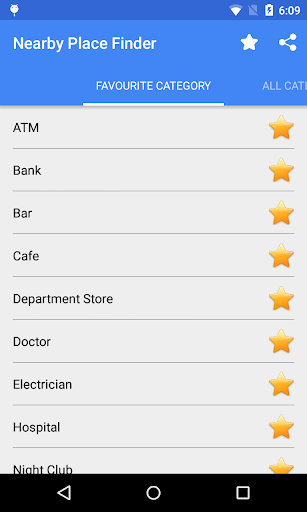 Nearby Places Finder - Image screenshot of android app