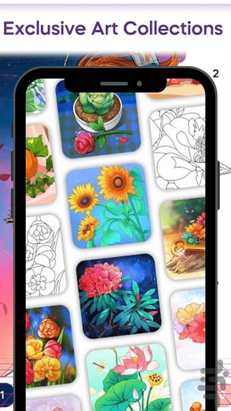 Paint by Number - Zed - عکس برنامه موبایلی اندروید
